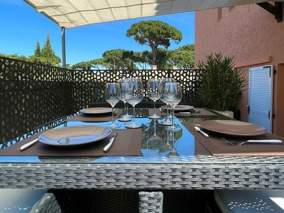Studio Climatise, Terrasse, Parking Prive, 50M De La Plage Saint Tropez Exteriér fotografie